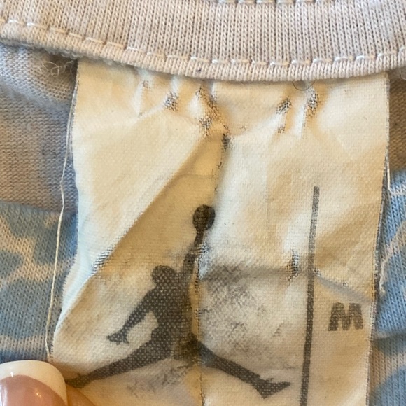 Jordan Mens NC Tar Heels Take Flight Blue T Shirt w Large Air Jordan Logo/ M - Picture 7 of 13